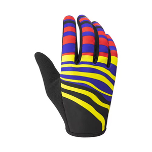 Guantes de Motocross 2026 Sublimados Personalizados de Cuero con Pantalla Táctil, Premium, Elásticos, Transpirables, para MTB, BMX, con Logos Reflectantes Plateados - Product Image 5