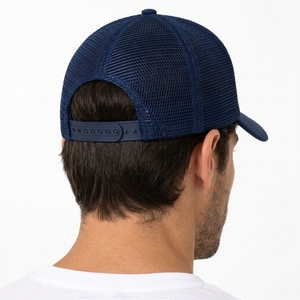 Casquette de camionneur personnalisée avec dos en maille respirante, fermeture snapback réglable, design léger, ajustement confortable, idéale pour les vêtements de travail en extérieur - Product Image 2