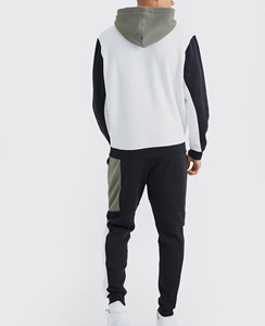 Ensemble de survêtement pour homme le plus vendu, personnalisable avec logo, en molleton de coton doux, respirant et confortable, tenue de sport décontractée, ensemble de jogging, vente en gros - Product Image 2