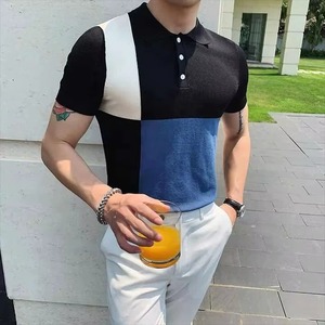 เสื้อโปโลผู้ชายลำลองสำหรับฤดูร้อน ดีไซน์ใหม่ แขนสั้น สั่งทำได้ เสื้อผ้าธุรกิจ แฟชั่น บางเบา ไซส์ใหญ่ ระบายอากาศได้ดี - Product Image 5