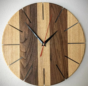 Best Finishing Antique Style Round Shape <b>Wall</b> <b>Clock</b> Vintage Looking Wood and Resin <b>for</b> Living Room - Product Image 3