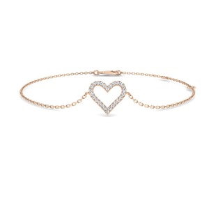 Pulsera de Diamantes Cultivados en Laboratorio de Lujo en Oro Rosa, Blanco y Amarillo de 9K - Product Image 3