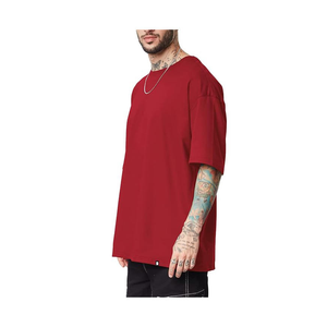 Oversized T <b>Shirt</b> High Density Cotton 240 GSM Durable Fabric Streetwear USA Oversized T <b>Shirt</b> Custom Branding 220 GSM - Product Image 3