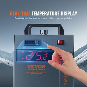 Refrigeratore d'Acqua Industriale CW-5200 con Serbatoio da 7L, Sistema di Raffreddamento con Compressore Integrato, per Macchine per Incisione Laser da 13L - Product Image 5