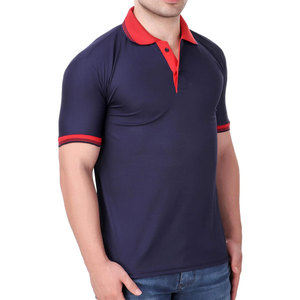 Sewing Hub <b>Men's</b> White Short Sleeve for <b>Shirt</b> 100% Cotton Pique Knitted Casual Gradient Color Eco-Friendly Breathable 240g - Product Image 6