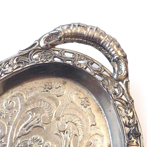 Multipurpose Brass <b>Storage</b> <b>Tray</b> for Dry Fruit Presentation and Sweets for Traditional Indian Festivals and Luxury Celebrations - Product Image 2