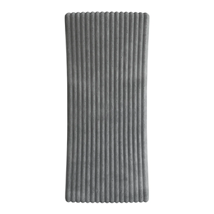 High Quality New Top OEM Contemporary Dining Chair Corduroy Grey Home Furniture for Home Office Dining MD03 Solid Hardwood <b>Legs</b> - Product Image 6