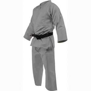Nouvel Arrivage en Gros – Kimono BJJ Gris Respirant pour Hommes et Femmes à Vendre – Kimono de Judo Personnalisé – Uniforme de Jiu-<span class=keywords><strong>Jitsu</strong></span> - Product Image 3