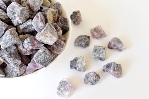 Wholesale Premium Quality Purple Fluorite Healing <b>Raw</b> Rough Rocks For Decoration Gifts - Product Image 3