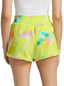 Shorts Deportivos de Yoga para Mujer, Cintura Media, Tejido de Lona, Cierre con Cordón, Estilo Dulce, Transpirables, de Secado Rápido - Product Image 4