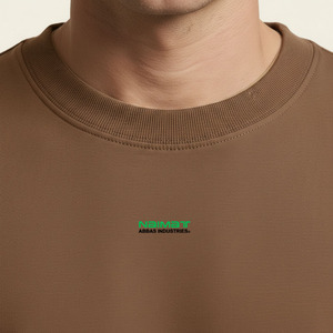 เสื้อยืดโอเวอร์ไซส์ทรงหลวมคุณภาพสูงสำหรับผู้ชาย ผ้าคอตตอนหนานุ่ม สไตล์สตรีทแวร์ - Product Image 6