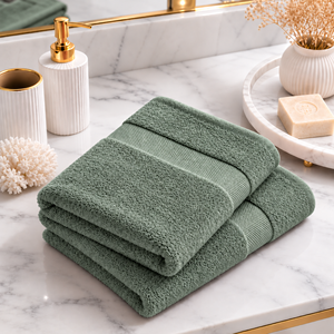 Serviette de toilette pour l'hôtellerie, coton de haute qualité, tissu éponge absorbant, douce et lavable - Product Image 4