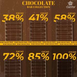 Chocolate Negro 85% Sin Azúcar, Barra de Chocolate Hecha con Granos de Cacao para Sets de Regalo en Caja Personalizada - Product Image 3