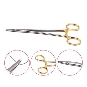 Portaagujas Quirúrgico de Alta Calidad, Pinza de Bloqueo Médica de Acero Inoxidable, Portaagujas Quirúrgico Médico - Product Image 1