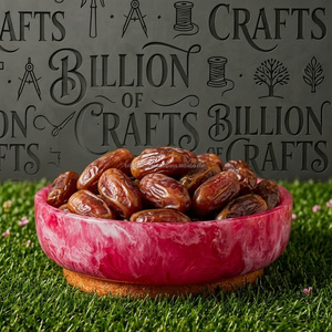 Elegant Resin Cake Stand <b>Bowl</b> <b>for</b> Dates <b>Dessert</b> Chocolate Dry Fruits Serving Tray Ramadan Eid Home Tableware - Product Image 6