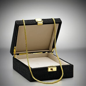 Cadena de Caja Chapada en Oro de 14K, 18K, 24K al por Mayor, Diseño Moderno de Cadena de Caja, Cadena de Moda Estilo Caja, Pedidos al por Mayor de Cadenas de Caja - Product Image 3
