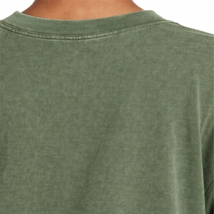 Camiseta de Algodón Tejido Transpirable para Mujer, Oversize, Casual, de Corte Holgado, Teñida Premium, Manga Media, Cómoda para el Día a Día, Personalizada - Product Image 6
