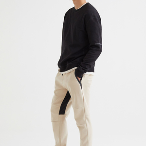 Soft Cotton Sports <b>Trousers</b> <b>For</b> Active Lifestyle Fashion <b>Men</b> Sweatpants <b>Elastic</b> Cuff Jogger Pants With Custom Logo And Design - Product Image 5