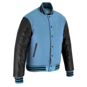Chaquetas de cuero para invierno, chaquetas de cuero nuevas, diseño moderno y elegante, MOQ bajo, chaqueta varsity transpirable para venta en línea - Product Image 2