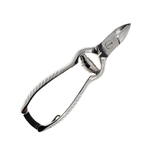 Wholesale Heavy Duty Stainless Steel Toe & Finger Nail <b>Cutter</b> with Wide Jaw Opening Ergonomic Design Back <b>Lock</b> & Finish Polish - Product Image 3