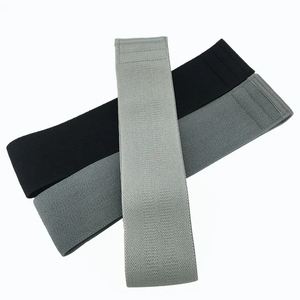 High Quality Fabric Hip <b>Bands</b> Booty Resistance <b>Bands</b> Elastic Exercise Loop Hip Circle Set For Home Fitness Training - Product Image 2