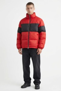 Veste matelassée pour homme à col montant, imperméable, respirante, zippée, standard, pour l'hiver, décontractée, chaude, 100% polyester - Product Image 4