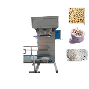 Machine de pesage et d'ensachage semi-automatique TBM-SB00 pour sacs de 10 kg, 25 kg, 50 kg, idéale pour les oignons, les carottes et les tomates - Product Image 5