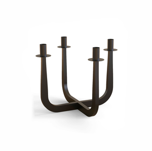 Brass <b>Candelabra</b> 7 Arm Candle Holder Metal Candle Stand for Home Decoration - Product Image 6
