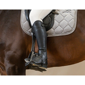 Botas de Montar a Caballo de Cuero de Estilo Vaquero Australiano para Hombre y Mujer, Ecológicas, de Cintura Alta, con Cierre de Botones, para Uso Profesional - Product Image 6