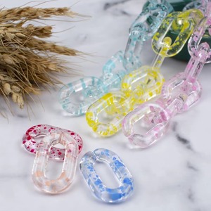 Chaîne créative en résine écologique personnalisée, motif hibou ange, grande taille, couleurs multiples transparentes, faite à la main, pour la décoration de Noël et de la maison - Product Image 6