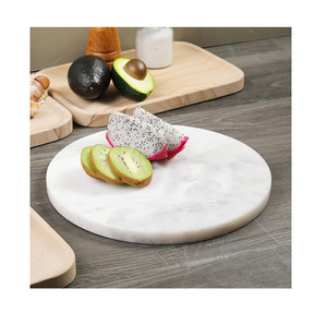 Tabla de Cortar de Mármol Única, Hecha a Mano, Resistente, Cuadrada, 1.5 cm de Grosor, Apta para Lavavajillas, Artículos de Cocina de Lujo Sostenibles U F - Product Image 2