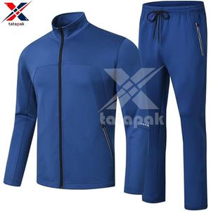 Ensemble de survêtement vintage d'hiver tendance, 100% coton, imprimé numérique, 2 pièces, vêtements de sport unisexes pour adultes, qualité d'exportation en gros - Product Image 3