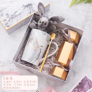 Hot Selling <b>Creative</b> Ceramic Water Cup <b>Gift</b> Set Includes Bear Fan Mug Towel for Wedding Birthday & Business Souvenirs or <b>Gifts</b> - Product Image 4