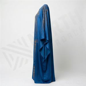 ชุดกิโมโนแบบ OEM ปี 2025 เสื้อคลุมอาบายะ ผ้าโพลีเอสเตอร์เนื้อนุ่ม ยืดหยุ่นสูง หนาขึ้น สำหรับผู้หญิงมุสลิม คอวี แขนยาว เหมาะสำหรับงานปาร์ตี้ รอมฎอน งานแต่งงาน - Product Image 3