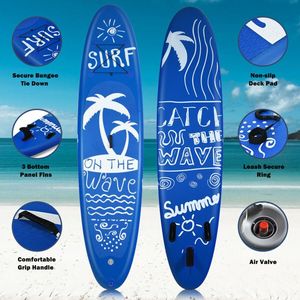 Tavola da Stand-Up Paddle Gonfiabile Regolabile per Accessori da Paddleboarding - Product Image 6