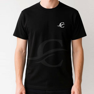 เสื้อยืดผู้ชายสำหรับฤดูร้อน ผ้าฝ้าย 100% ระบายอากาศได้ดี สวมใส่สบาย แขนสั้น ดีไซน์และสีสันปรับแต่งได้ - Product Image 3