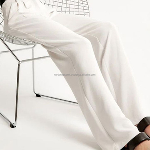 Nardon กางเกงแฟชั่นขากว้างสำหรับผู้หญิง, กางเกงแฟชั่นฤดูใบไม้ร่วงฤดูหนาว - Product Image 4