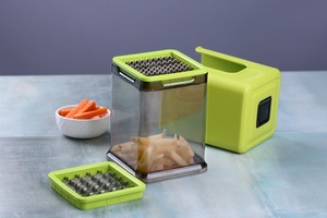 Premium finger chipser plastic potato cutter stainless steel blade french fries slicer kitchen cutting durable <b>tool</b> - Product Image 4