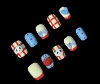 Ongles artificiels faits à la main, prix compétitif, faible MOQ, vente en gros, OEM, sur commande, ongles réutilisables, finition lisse, polissage fin