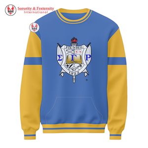 Sweat-shirt en coton pour femmes, imprimé sur le devant, tailles personnalisées, respirant, séchage rapide, sweat-shirt pour femmes de sororité - Product Image 2