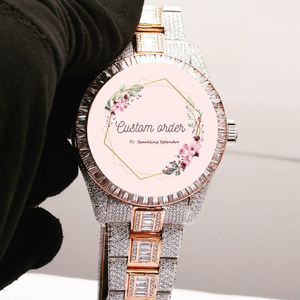 Reloj Mecánico Analógico de Acero Inoxidable para Hombre de Marca de Primera Calidad, con Movimiento ETA, Incrustaciones de Moissanita VVS, Edición Limitada de Lujo - Product Image 3