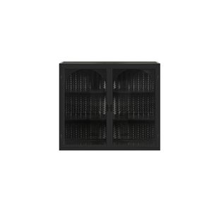 Vetrina Moderna con Porte in Vetro da 70 cm, Armadio a Muro a Doppio Ingresso per Esposizione e Conservazione di Stoviglie, Ideale per Ingresso, Soggiorno, Bagno e Sala da Pranzo - Product Image 6