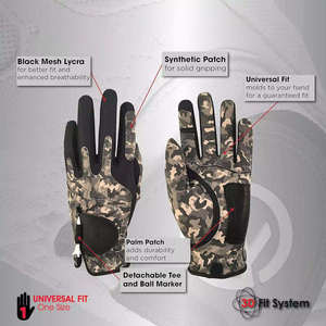 Gants de golf en peau de mouton de qualité supérieure avec logo personnalisé, protection UV, respirants, sangle de poignet réglable, poignées antidérapantes, pour hommes, sport - Product Image 5
