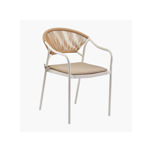 Meubles en aluminium et rotin pour projet de café et d'hôtel, fabriqués en Indonésie - Product Image 1