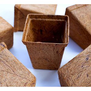 Maceta de Fibra de Coco Sostenible, Biodegradable, para Plántulas, Hierbas, Vegetales, Jardín, Vivero, Venta al Por Mayor - Product Image 5