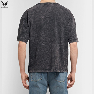 Camisetas de Manga Corta con Cuello Redondo, Cómodas, de Primera Calidad, Ecológicas, de Tela de Algodón Suave al Tacto, Lavado Ácido - Product Image 4