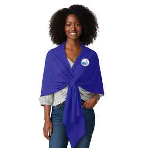 Chal Azul para Adultos Jack and Jill, Suave, Ligero, Elegante, Bufanda de Moda, para Uso Casual y de Fiesta, Cómodo y Estiloso, Accesorio para Mujer - Product Image 5