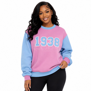 เสื้อฮู้ดผ้าฝ้ายฟลีซยูนิเซ็กซ์ Cosh International Sorority Sisterhood สกรีนโลโก้ตามสั่ง รับผลิตแบบ OEM ขายส่งจำนวนมาก ราคาโรงงาน - Product Image 3