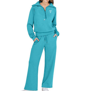 Wholesale Plain Color Women Tracksuit Street Wear New Arrival Women <b>Track</b> <b>Suit</b> for Adult Ladies Plus Size Tracksuits - Product Image 1