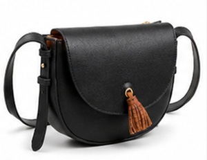 Gravs Premium Genuine Leather Saddle Crossbody Bag Women Summer Fashion <b>Vintage</b> Candy Pattern 7 Inch Shoulder <b>Purse</b> Magnetic - Product Image 4